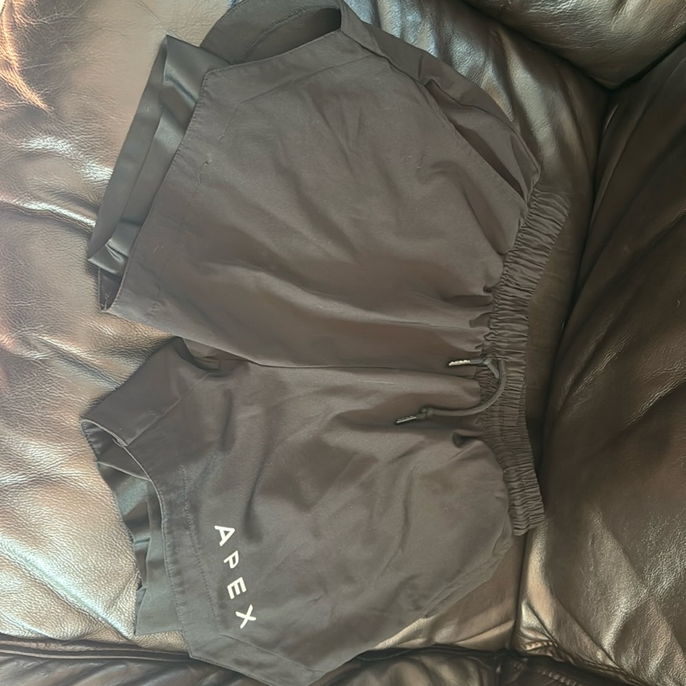 Apex 5” workout shorts with liner